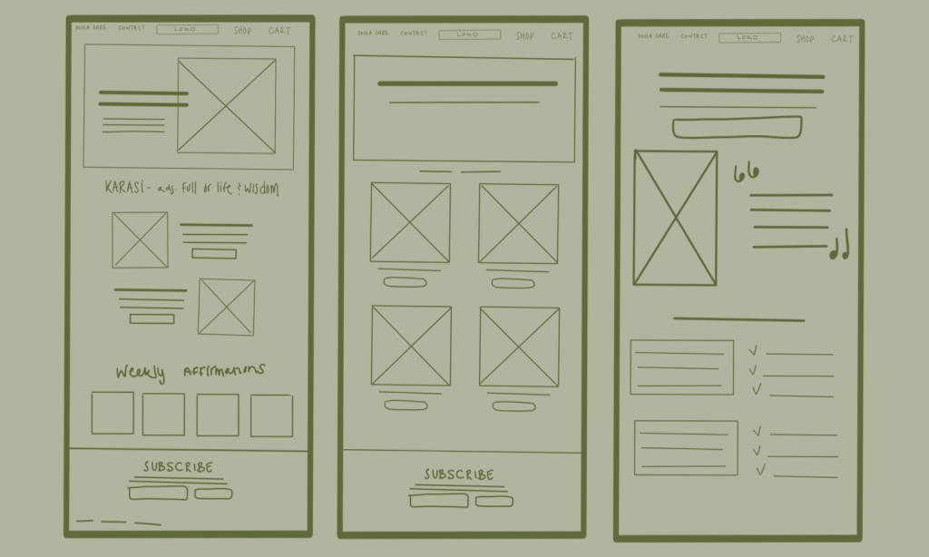 wireframes